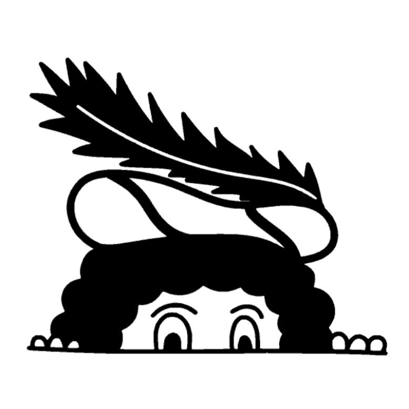 Gluur piet - raamsticker